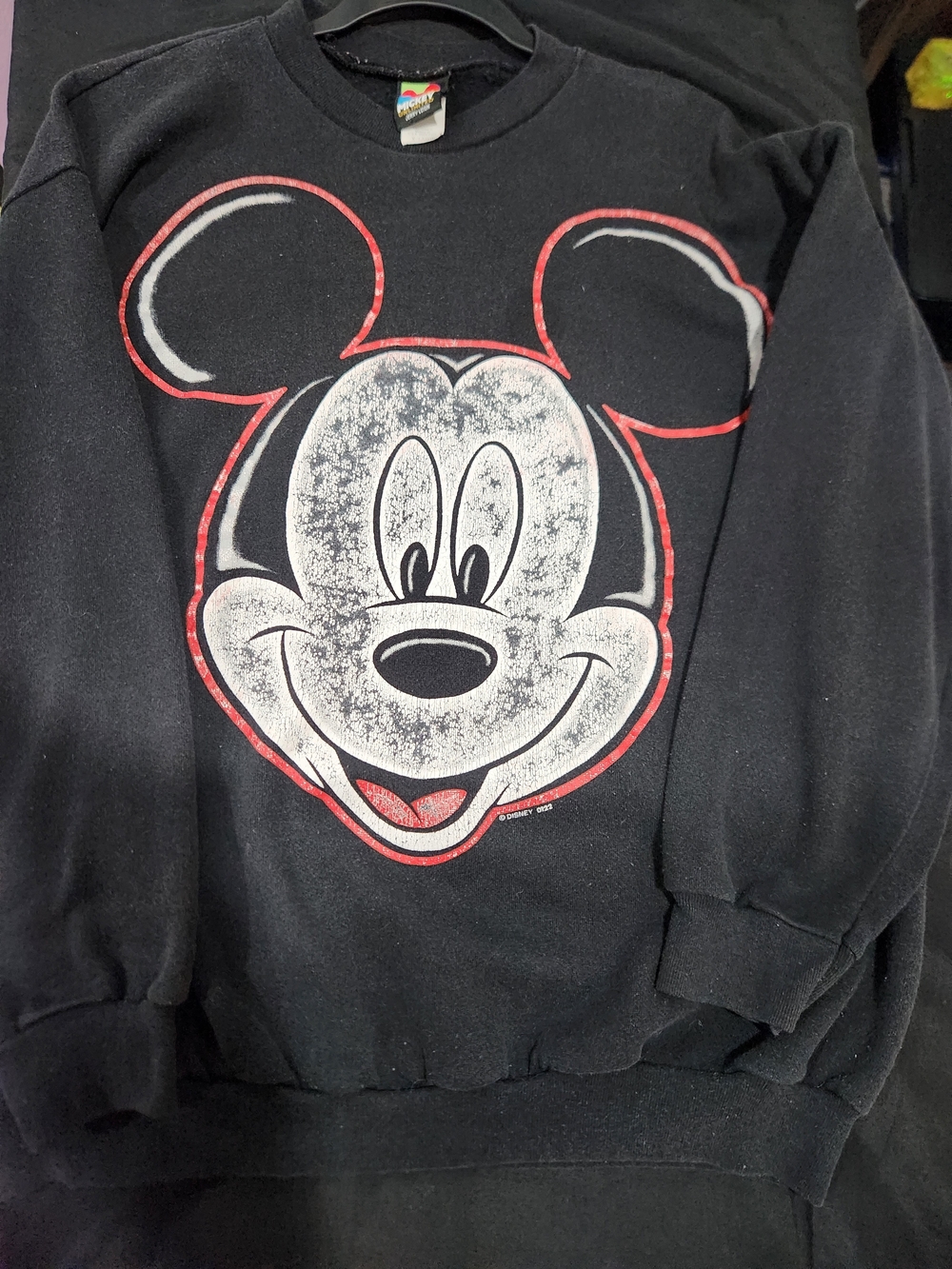 Vintage 1990s Mickey Mouse Graphic Sweatshirt By Jerry Leigh